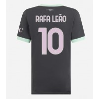 Maglie da calcio AC Milan Rafael Leao #10 Terza Maglia Femminile 2024-25 Manica Corta